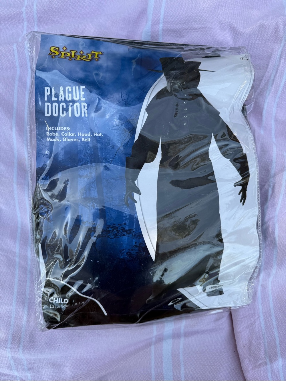 Spirit Kids Plague Doctor Costume - Black